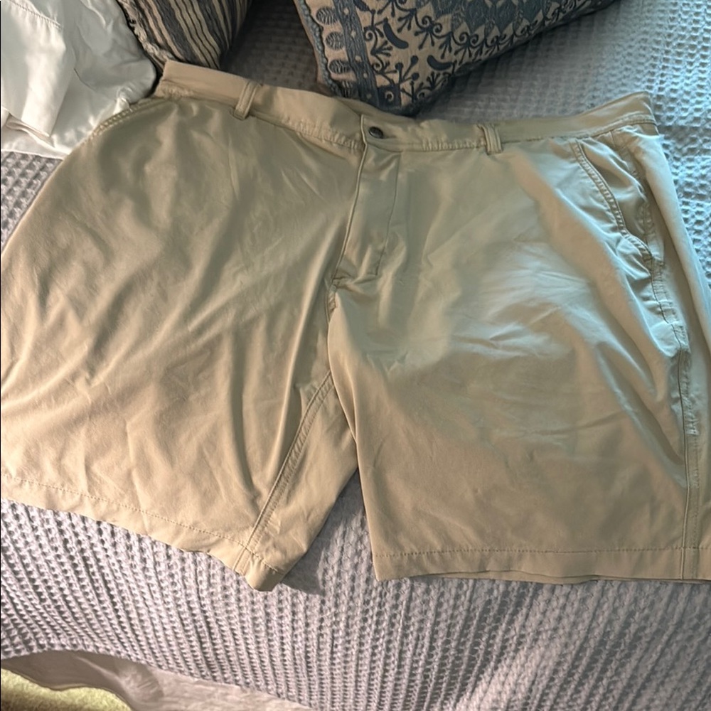 FootJoy Tan Flat Front Shorts Casual Wear